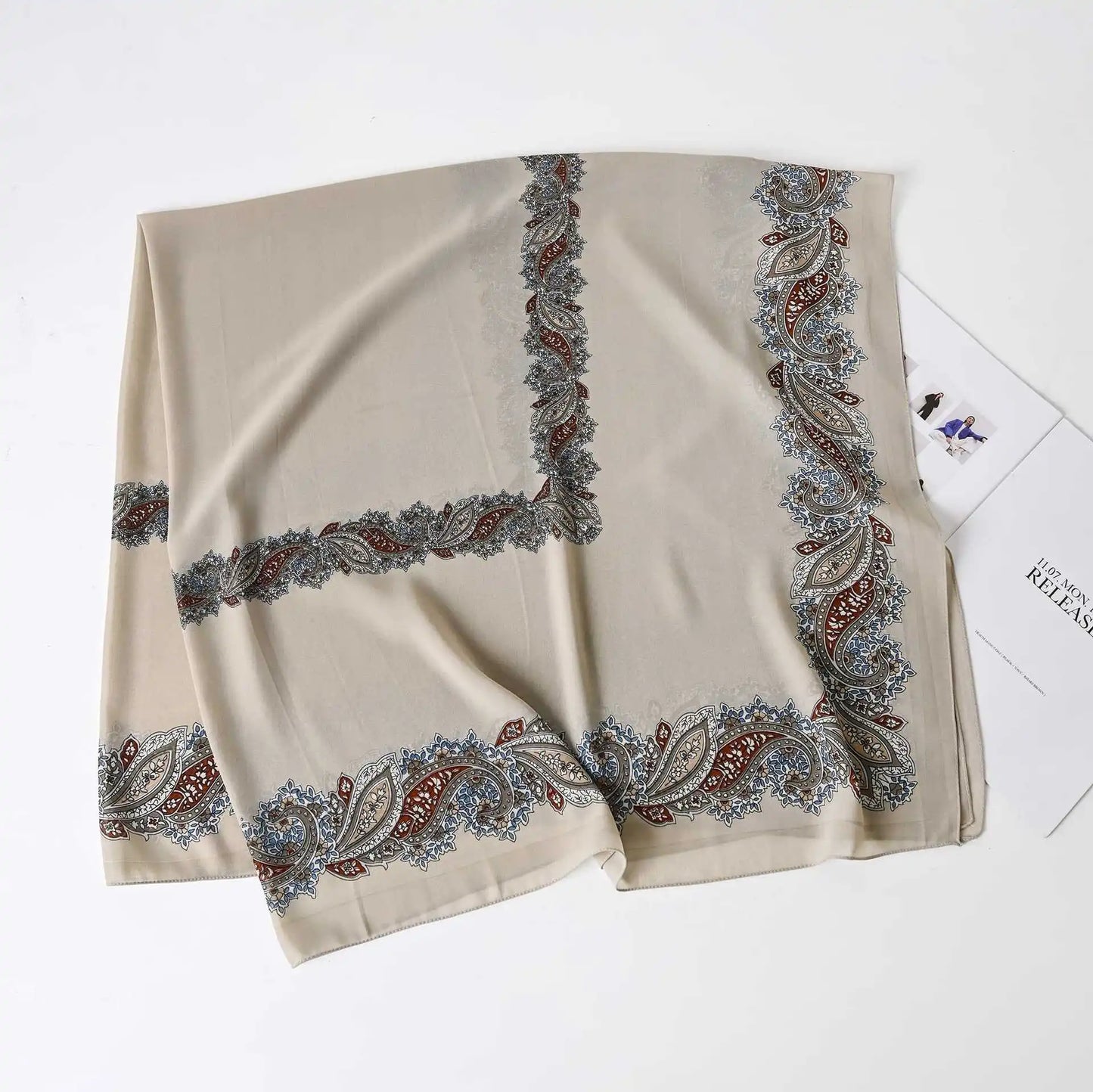 Female Chiffon Hijabs Fashion Muslim Sunscreen Versatile Scarf Quadrate Shawl Long Wrap Handscarf