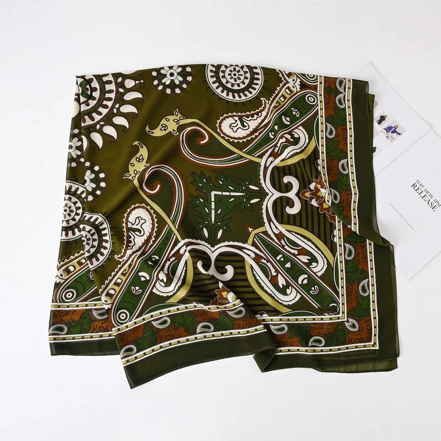 Female Chiffon Hijabs Fashion Muslim Sunscreen Versatile Scarf Quadrate Shawl Long Wrap Handscarf