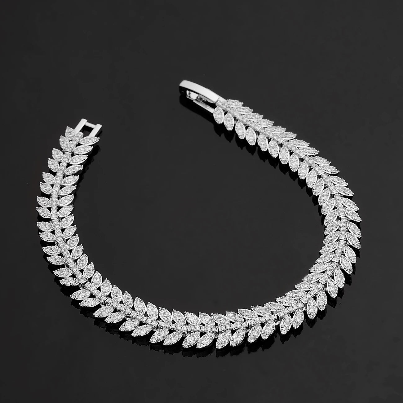 Fashion Gold Plated Dubai Jewelry Set For Women Party Gift Simply UAE Wedding Bridal 4PCS Jewelry Cubic Zirconia