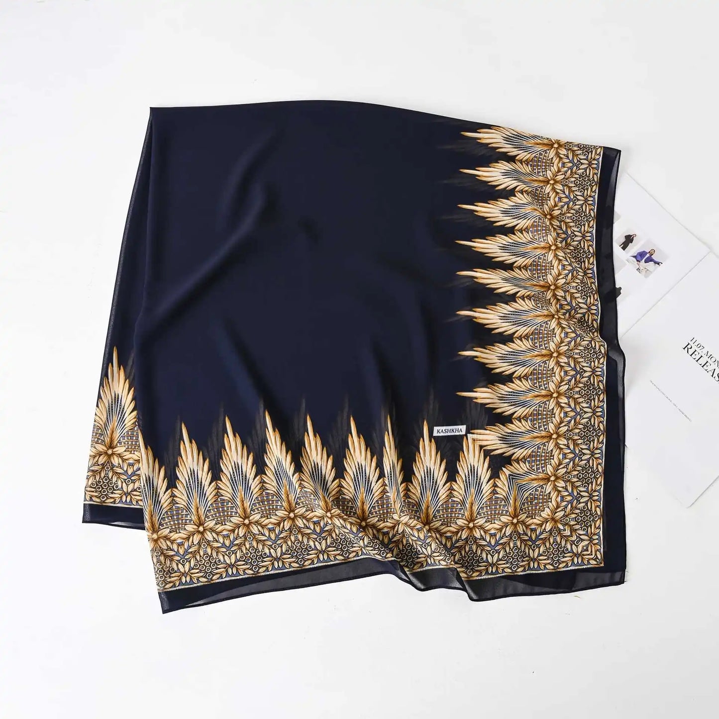 Female Chiffon Hijabs Fashion Muslim Sunscreen Versatile Scarf Quadrate Shawl Long Wrap Handscarf