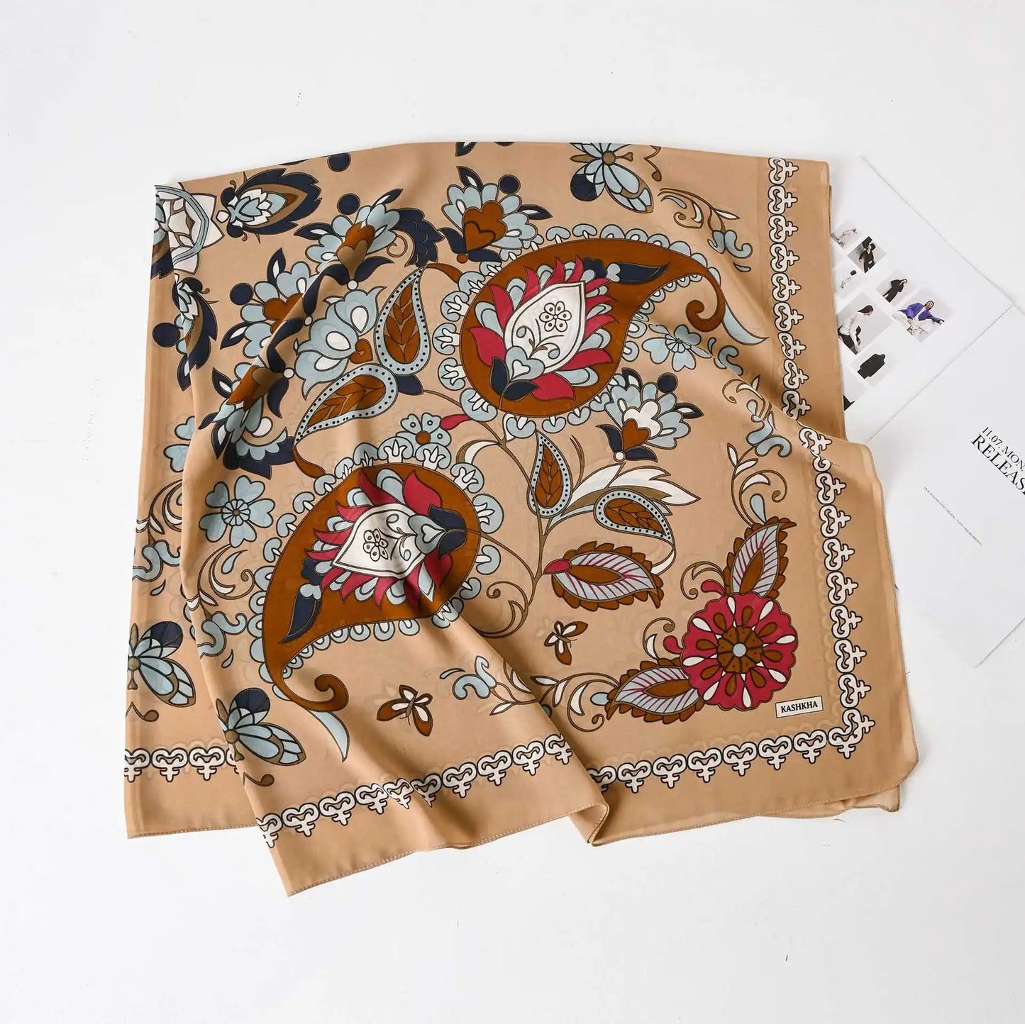 Female Chiffon Hijabs Fashion Muslim Sunscreen Versatile Scarf Quadrate Shawl Long Wrap Handscarf