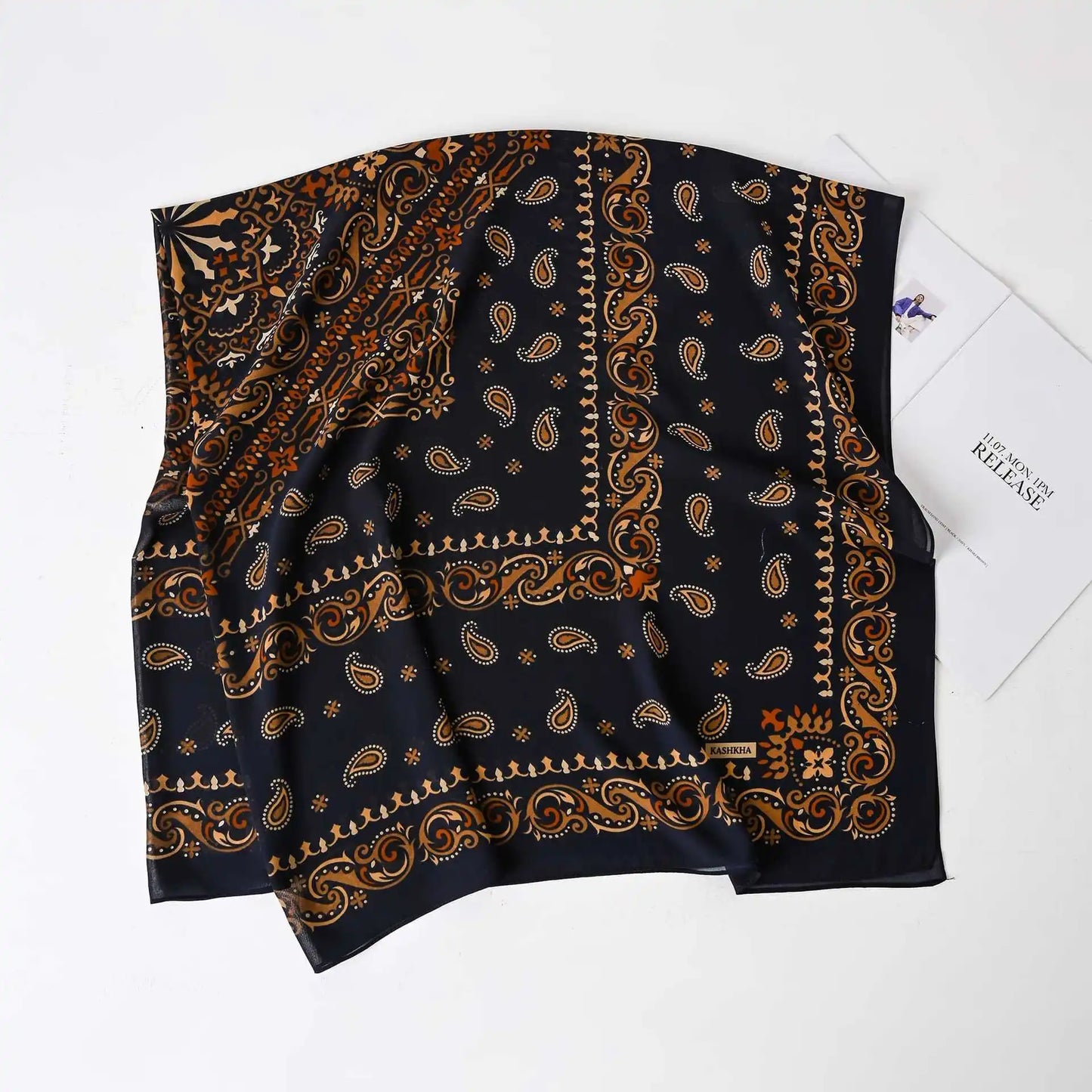 Female Chiffon Hijabs Fashion Muslim Sunscreen Versatile Scarf Quadrate Shawl Long Wrap Handscarf