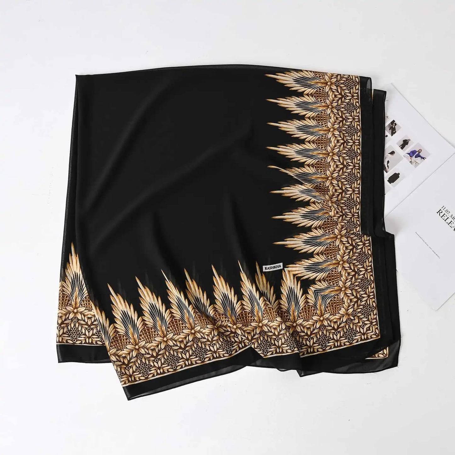 Female Chiffon Hijabs Fashion Muslim Sunscreen Versatile Scarf Quadrate Shawl Long Wrap Handscarf