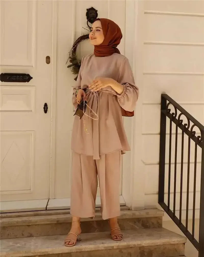 Two-piece Caftan Set