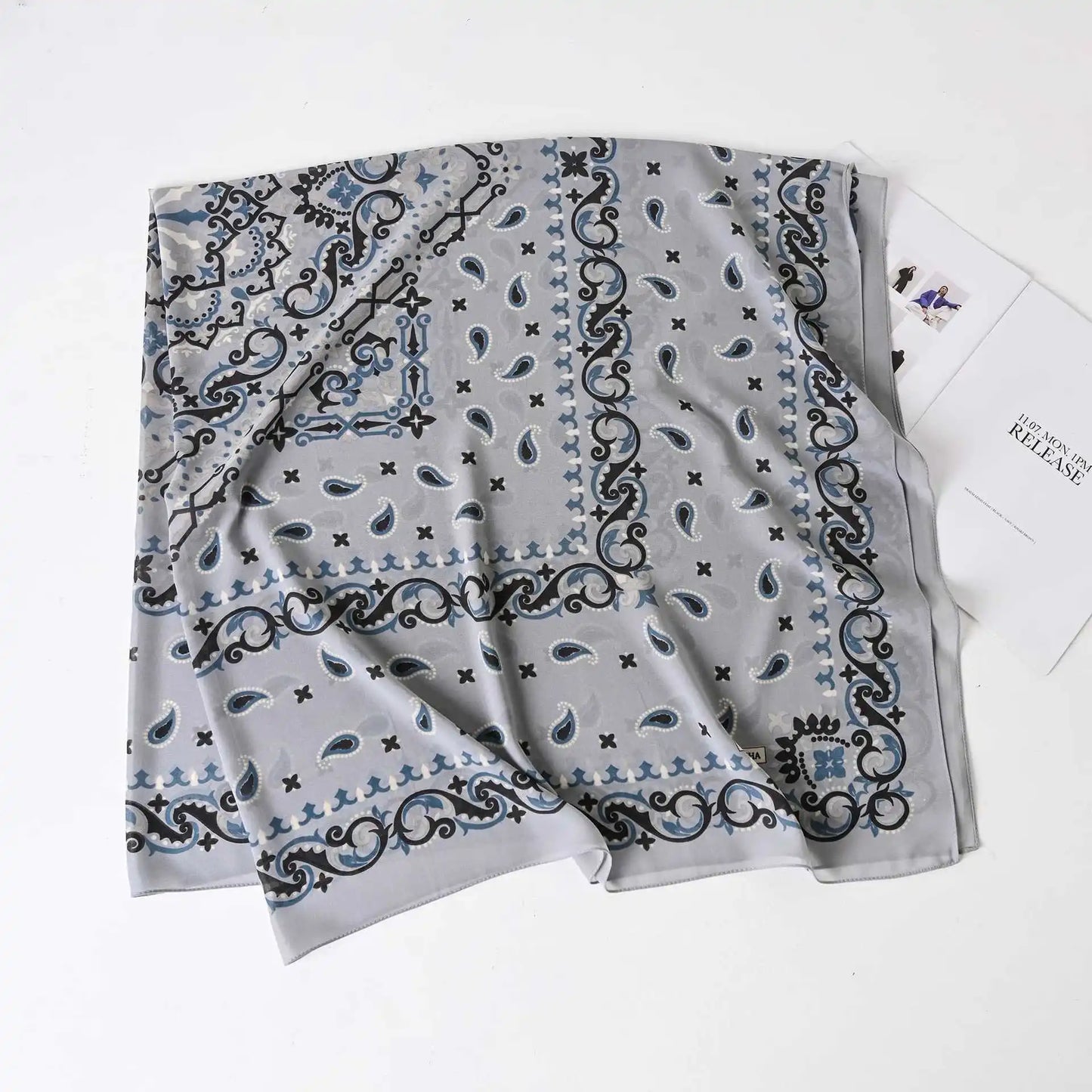 Female Chiffon Hijabs Fashion Muslim Sunscreen Versatile Scarf Quadrate Shawl Long Wrap Handscarf