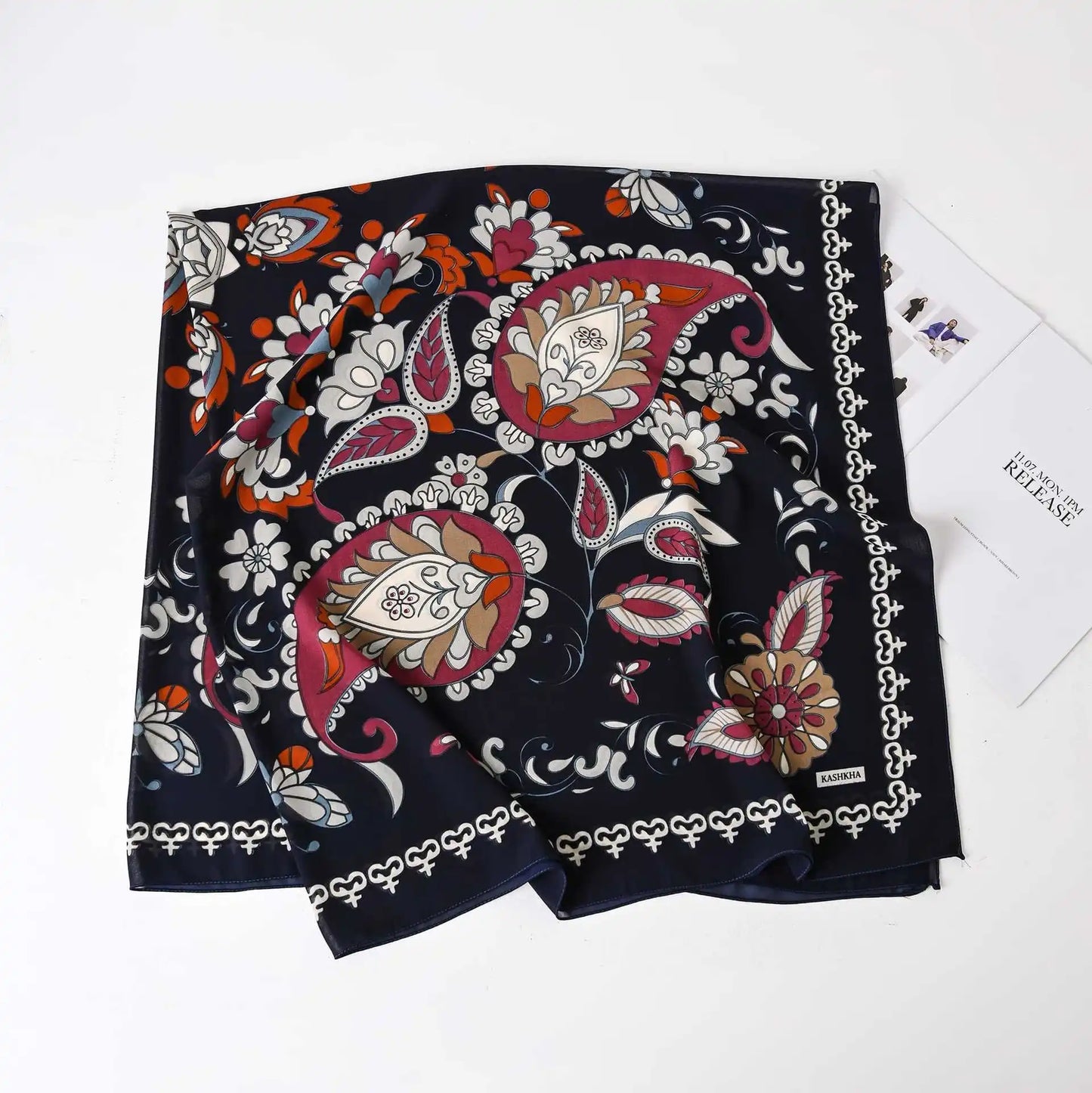 Female Chiffon Hijabs Fashion Muslim Sunscreen Versatile Scarf Quadrate Shawl Long Wrap Handscarf