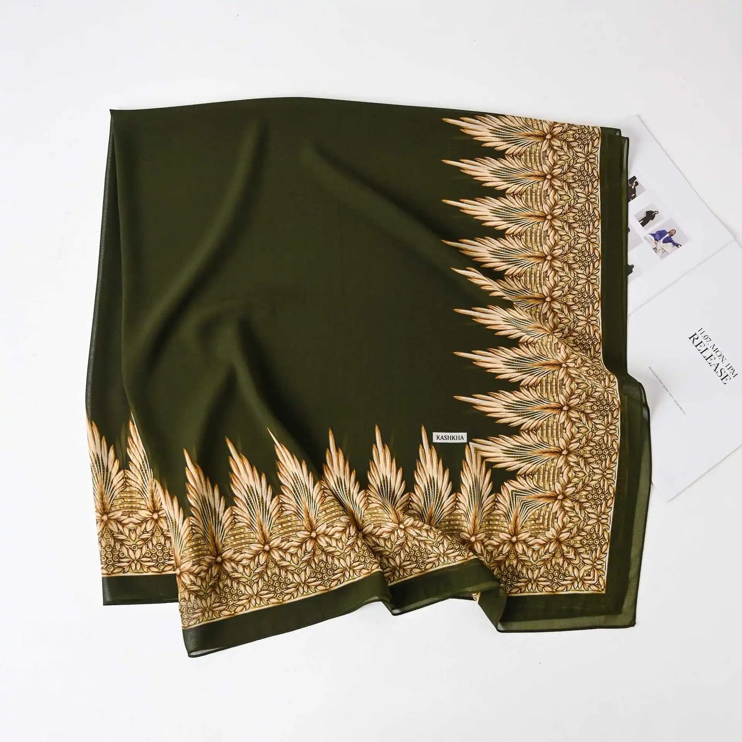 Female Chiffon Hijabs Fashion Muslim Sunscreen Versatile Scarf Quadrate Shawl Long Wrap Handscarf