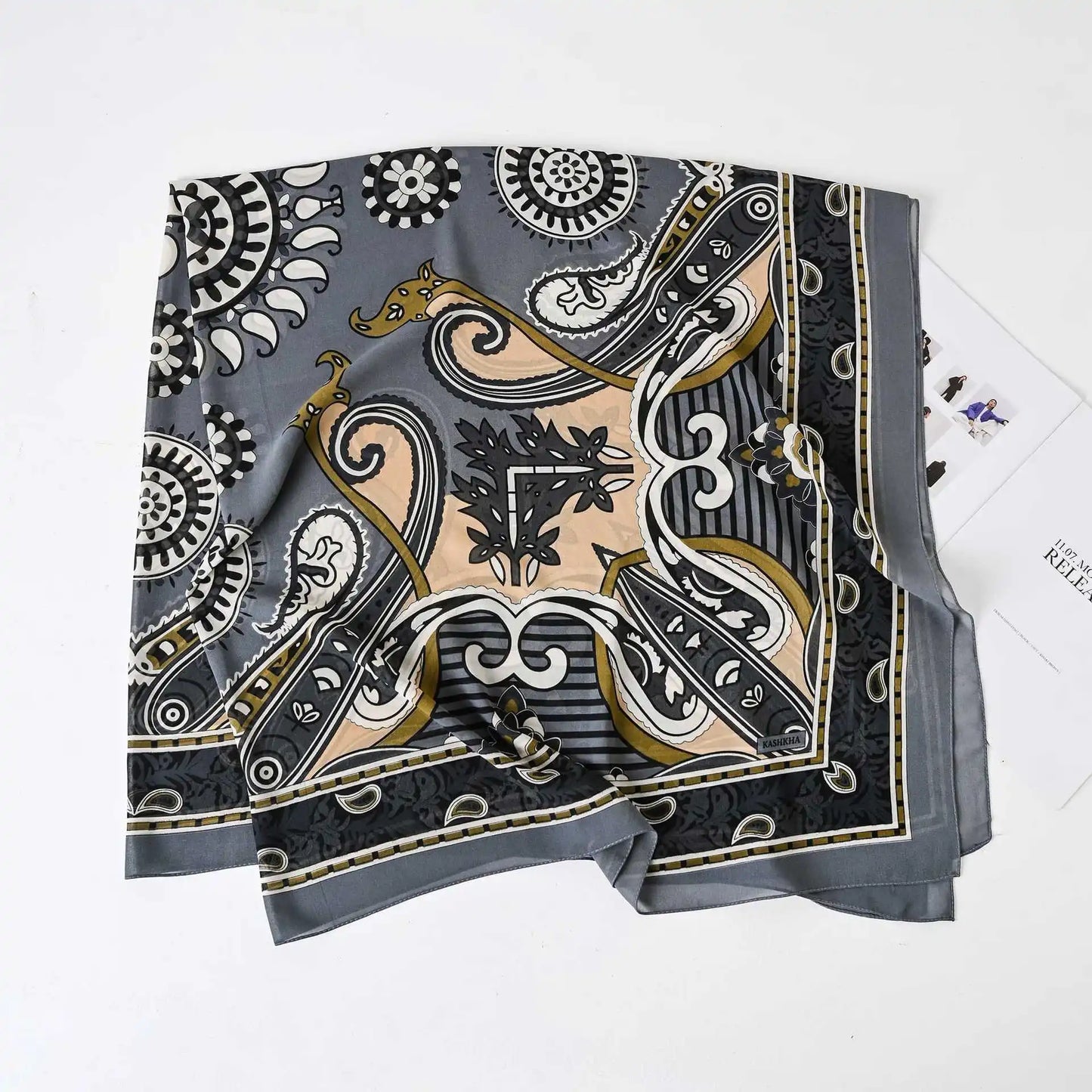 Female Chiffon Hijabs Fashion Muslim Sunscreen Versatile Scarf Quadrate Shawl Long Wrap Handscarf