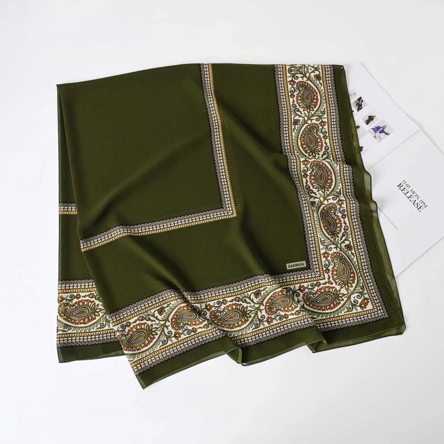 Female Chiffon Hijabs Fashion Muslim Sunscreen Versatile Scarf Quadrate Shawl Long Wrap Handscarf