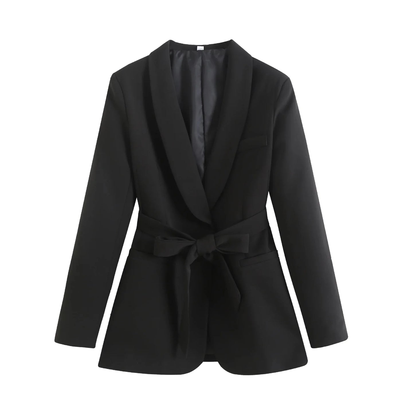 Street Style Spring Autumn Women's Clothing New Beltgown Small Suit Jacket+Casual Pants Suit Chinese Mainland Origin