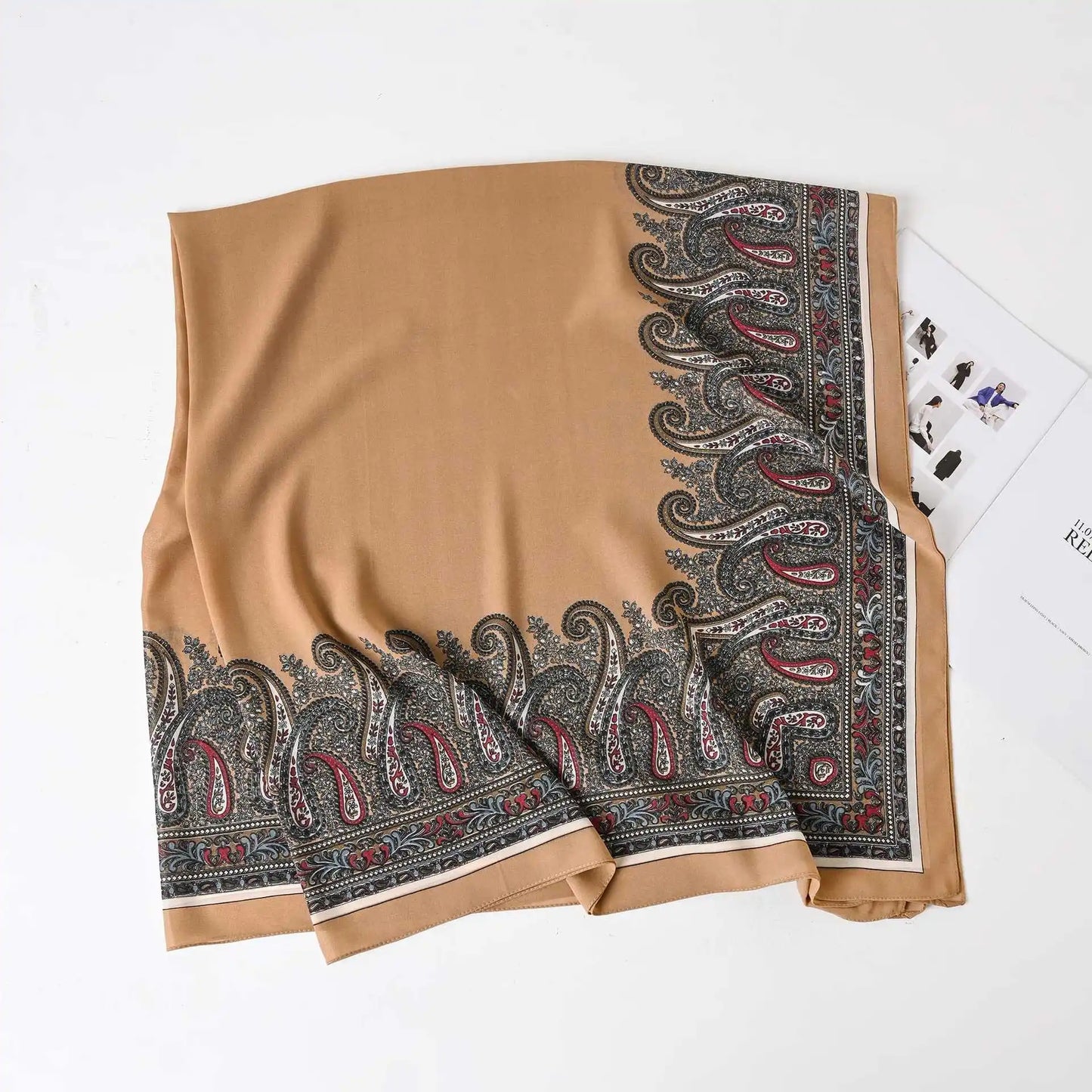 Female Chiffon Hijabs Fashion Muslim Sunscreen Versatile Scarf Quadrate Shawl Long Wrap Handscarf