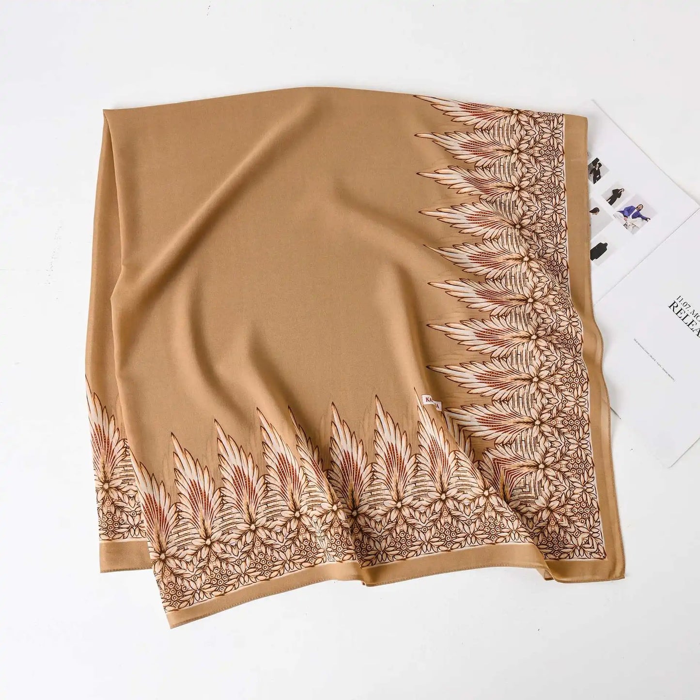 Female Chiffon Hijabs Fashion Muslim Sunscreen Versatile Scarf Quadrate Shawl Long Wrap Handscarf