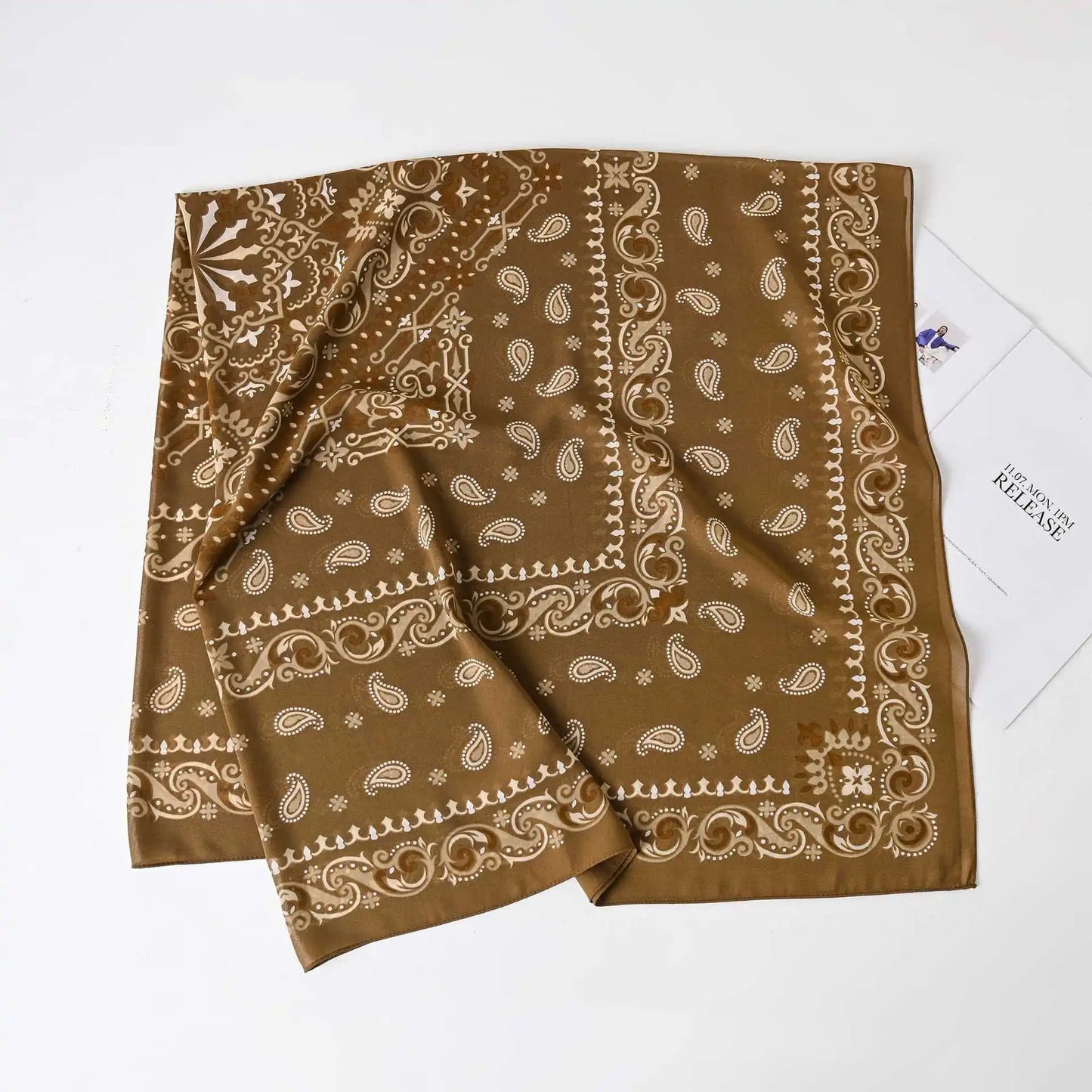 Female Chiffon Hijabs Fashion Muslim Sunscreen Versatile Scarf Quadrate Shawl Long Wrap Handscarf