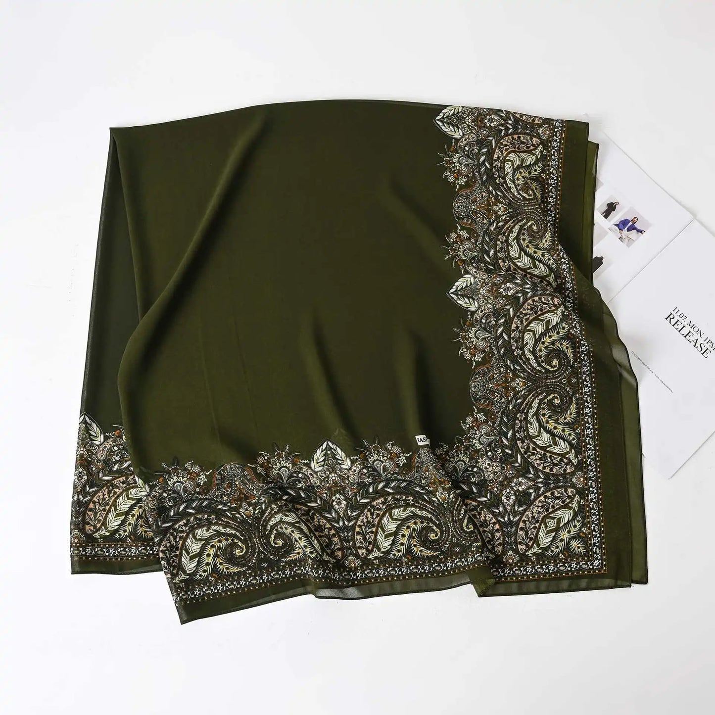 Female Chiffon Hijabs Fashion Muslim Sunscreen Versatile Scarf Quadrate Shawl Long Wrap Handscarf
